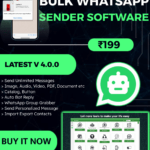 Bulk WhatsApp Sender + Button Sender + Group Sender + WhatsApp Auto Reply Bot